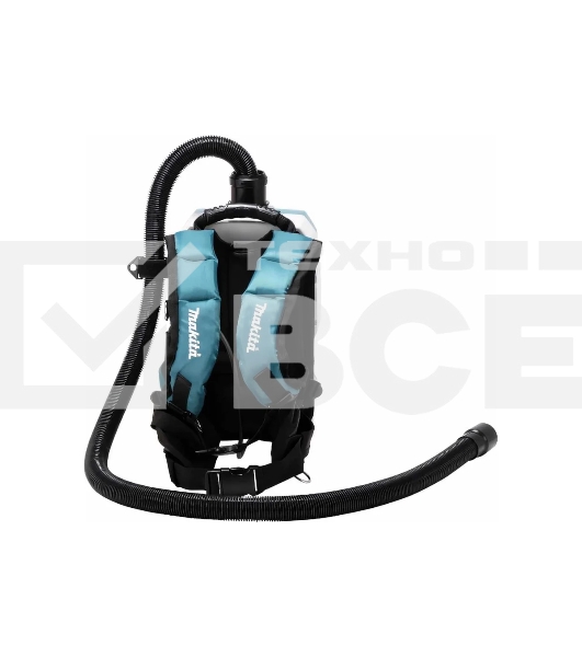 Строительный пылесос MAKITA DVC265ZXU аккумуляторный Li-ion, 36 В, уборка сухая, пылесборник мешок, 2 л, без АКБ, без ЗУ