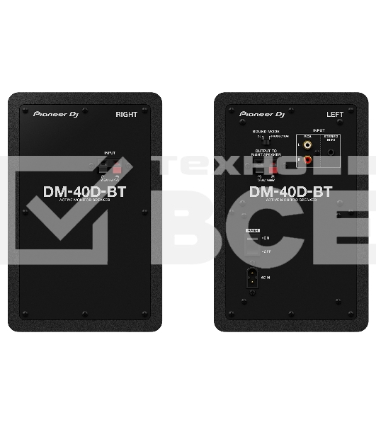Студийные мониторы Pioneer DJ DM-40D-BT