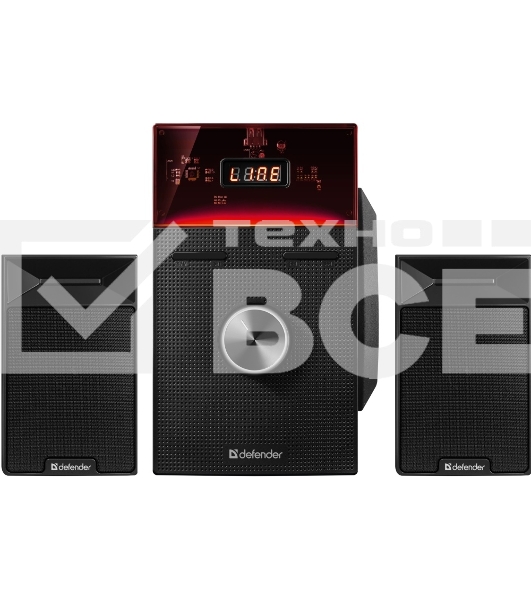 Портативная акустика Defender Tresor, черный