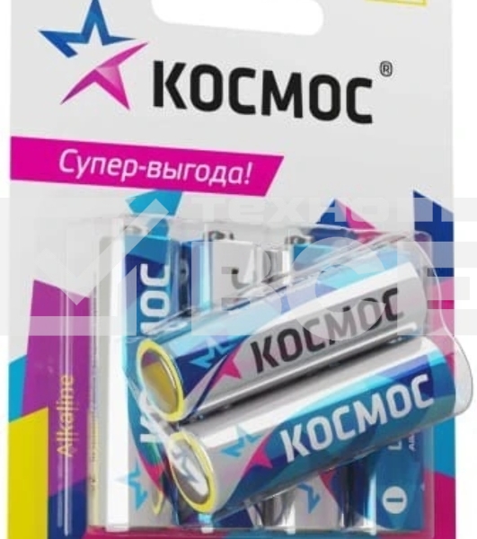 Элемент питания Космос алкалиновый AA/LR06 BP-6 (блист.6шт)