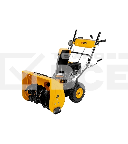 Бензиновая снегоуборочная машина Denzel SBM 610, 212cc, ручной старт, фара