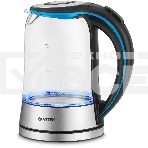 Чайник электрический Vitek VT-7028 1.7л. 2200Вт прозрачный корпус: стекло, фото6