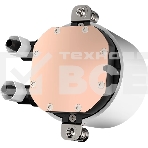 Система охлаждения PCCooler DA240 ARGB WH (270W, 240мм, белый, ARGB/ Fans: 2x120мм, 73.6CFM, -dBA, 1800RPM/ Pump height 55мм, -dBA, 3000RPM, Rad thickness 27мм/ S: 1851, 1700, 1200, 20XX, 115X, AM5, AM4), фото3