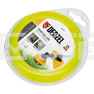 Леска для триммера Denzel круглая 1,6 мм х 15 м, блистер FLEX CORD