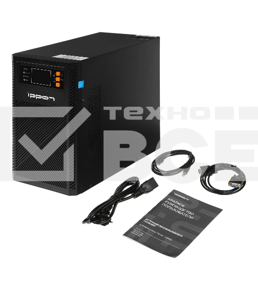 Источник бесперебойного питания Ippon Innova TA 3000 3000Вт 3000ВА черный