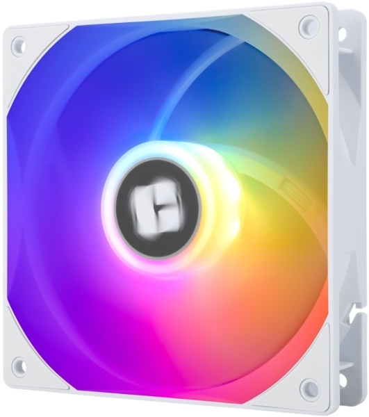 Кулер для корпуса Thermalright TL-C12RW-S V2 Reverse (120x120x25mm, 4-pin PWM, ARGB, 58CFM, 25.6dBA, 1500RPM, White)