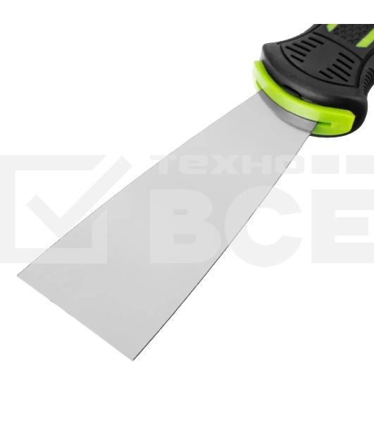 Шпательная лопатка из нержавеющей стали Сибртех 40 мм, двухкомпонентная рукоятка