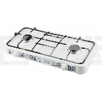 Плита настольная газовая Energy EN-002 белый, 6,4 кВт, газовая горелка, конфорки - 2, эмалированная сталь, поворотные переключатели, фото8