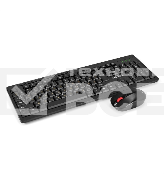 Комплект клавиатура+мышь ExeGate Professional Standard Combo MK260 беспроводной, USB, 1200 DPI, чёрный