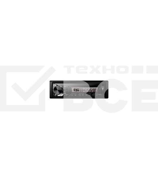 Автомагнитола FIVE F-26G, 1 DIN, Bluetooth, USB Type-A, AUX