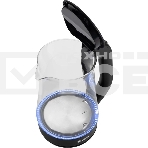 Чайник электрический Vitek VT-8803 1.7 л, 2200 Вт, черный корпус: стекло, фото4
