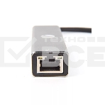 Кабель-концентратор USB 3.1 Type-Cm --> RJ-45+3port USB3.0(f) Aluminum Shell VCOM <DH311A>, фото4