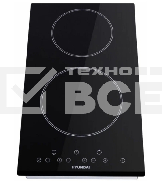 Варочная поверхность Hyundai HHE 3285 BG черный