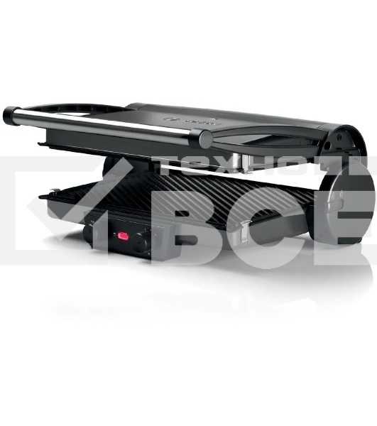 Электрогриль Bosch TCG4215 серебристый/черный