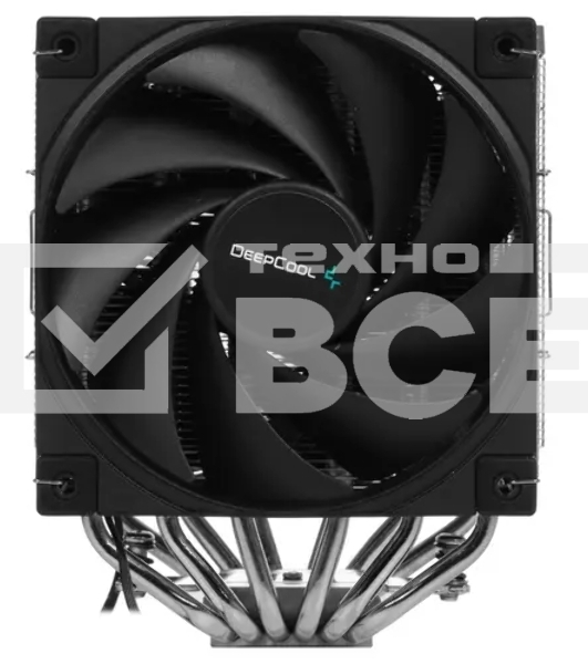 Кулер для процессора DEEPCOOL AK620 черный, 120 мм, алюминий/медь, 1850 об/мин, 28 дБ, 4 pin, 260 Вт, 162 мм