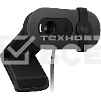 Веб-камера Logitech HD Webcam Brio 100 черный 2Mpix (1920x1080) USB-A с микрофоном (960-001587), фото4
