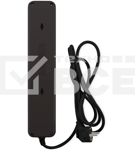 Сетевой фильтр Buro 500UNH-5-BG 5 м, 5 розеток, черный/серый, коробка