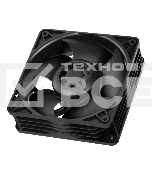 Вентилятор для корпуса Arctic S12038-4K черный, 120 мм, 4000 об/мин, 4 pin