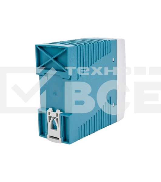 Блок питания AC-DC, 40Вт, на DIN рейку, вход 85-264В AC, 47-63Гц, 120-370В DC, выход 12В,3,33А, регулировка 12-15В, в кожухе