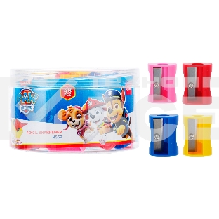 Точилка для карандашей ручная Deli EH559 Paw Patrol 1 отверстие пластик ассорти