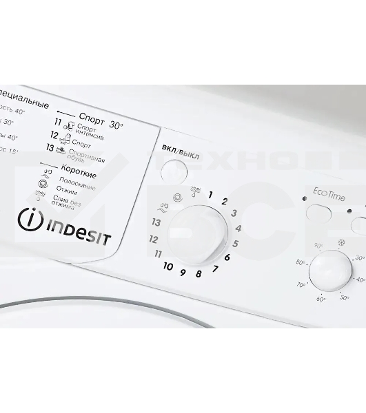 Стиральная машина Indesit IWUB 4085 (CIS) белый, загр. фронтальная макс.: 4 кг 800 об/мин класс: А