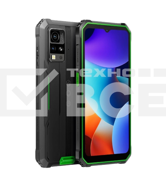 Смартфон Blackview BV4800 Pro, 4/128Gb, зеленый