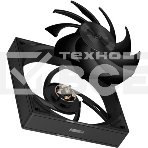 Вентилятор для корпуса PCCooler F5 R120 черный, 120 мм, 2200 об/мин, 32 дБ, 4 pin, фото5