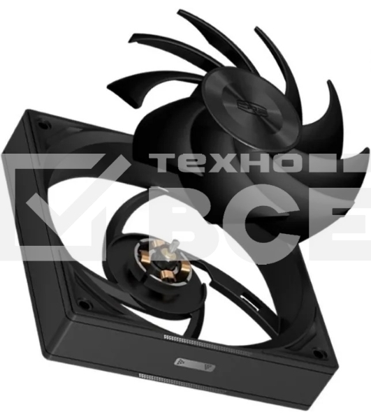 Вентилятор для корпуса PCCooler F5 R120 черный, 120 мм, 2200 об/мин, 32 дБ, 4 pin