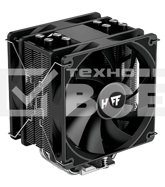 Кулер ID-Cooling SE-214-XT HAFF Eco Edition черный 120мм алюминий+медь 1800rpm 35.2db 4-pin 200W 150мм