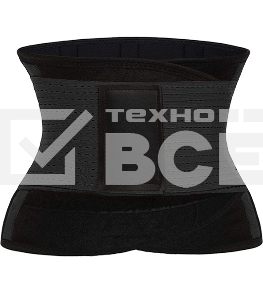 Пояс для похудения CleverCare, черный, размер XL TX-LB033B