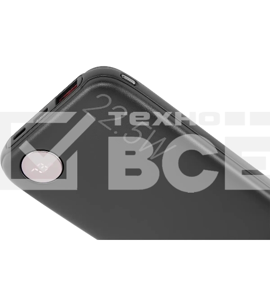 Мобильный аккумулятор Digma DGPF10B 10000mAh QC3.0/PD3.0 22.5W 3A USB-A/USB-C черный