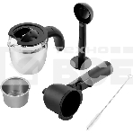 Кофеварка капельная Kitfort КТ-760-1 красный/черный, молотый кофе, 240мл, 800Вт, 3,5 бар, фото3