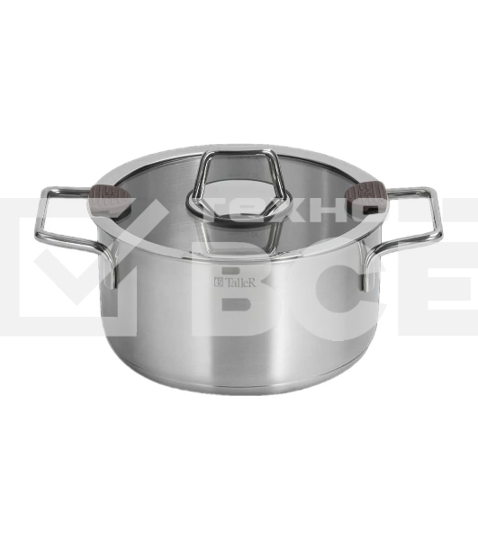 Кастрюля Taller TR-11033 Каскад нержавеющая сталь 18/10, 3 л