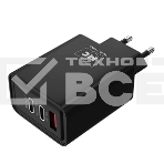 Сетевое зарядное устройство MORE CHOICE NC90 1USB+2Type-C 3.0A PD 45W, черный, фото5