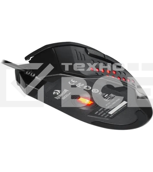 Мышь проводная REDRAGON Gainer черный, 3200 dpi, USB, кнопки - 6