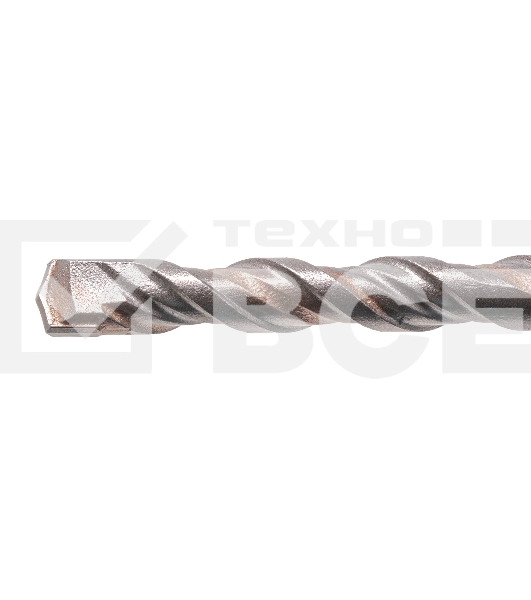 Бур по бетону Denzel двойная спираль, Cobalt W-tip, 6x110 мм, SDS PLUS