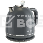 Чайник электрический Delta LUX DE-1018 (1,7 л. металл/пластик) серый, фото5