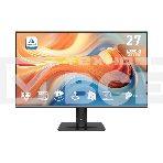 Монитор 27' MSI Pro MP271 E14A IPS 1920x1080, 144 Гц, 1 мс (MPRT), 16:9, 300 кд/м², VGA, HDMI 2.0, DP 1.2a, 3.5 Jack, динамики (2x2 Вт), HDR10, Adaptive-Sync, черный, фото 1