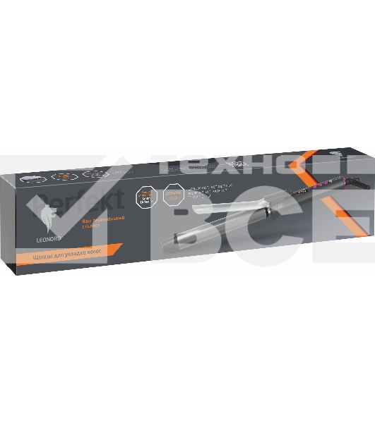 Щипцы для завивки волос Leonord LE-1290 черный, 25 мм, 100-230 °C, 14 режимов