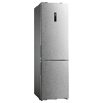 Холодильник Korting KNFC 62012 X нержавеющая сталь двухкамерный 256/104л морозилка снизу, No Frost, фото2