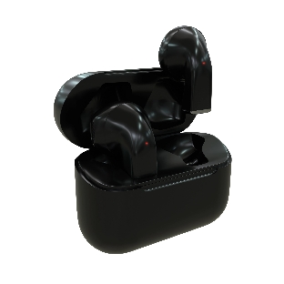 Наушники TWS More Choice БВ06 черный, вкладыши, Bluetooth, сенсорное управление, до 4 ч