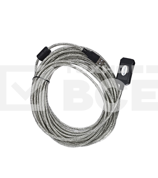 Кабель AM/AF USB2.0 10м Aopen удлинитель активный(с усилителем) USB2.0-repeater, ACU823-10M