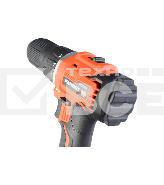Дрель-шуруповерт Patriot BR 210Li, Аккумуляторная, 21В, 2 АКБ, Кейс