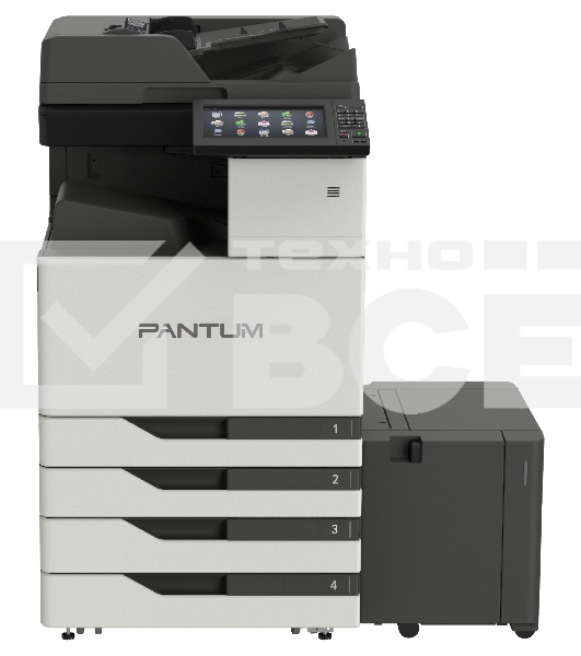 МФУ Pantum M9706DN (ч/б, А3, 65 стр/мин, 1200dpi, 1.2 GHz, 2Gb, ADF150, Duplex, LAN, USB, лоток 2х500 листов, старт.кар 18500стр.)