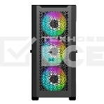 Компьютерный корпус ACD Fort 279M ATX, Black, USB2.0*2+USB3.0+HD audio ,4*14cm fans ,METAL side panel, up to 9 pcs 3,5 HDD, SPCC 0,9 mm, фото4