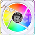 Вентилятор для корпуса Bloody BD-CF120ARGB2 LCD ARGB белый, 120 мм, 1600 об/мин, 26 дБ, 4 pin, фото2