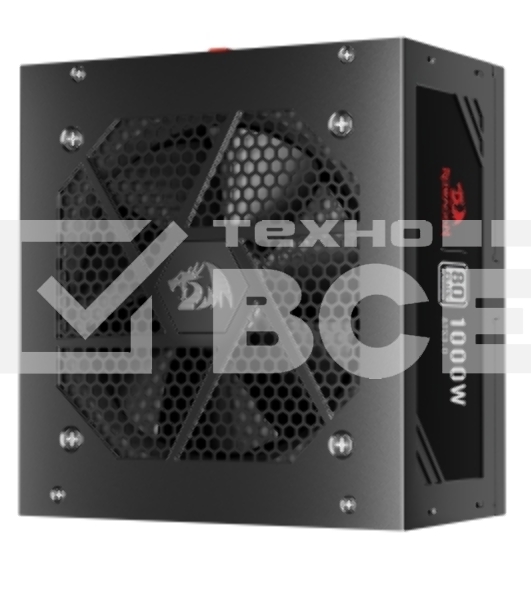 Блок питания для ПК Redragon RGPS-1000W 1000Вт,модульный,80+Plat,черный