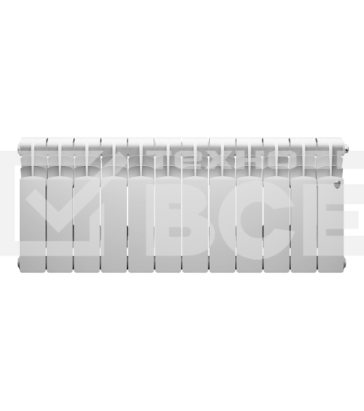 Радиатор биметаллический Royal Thermo Revolution B 350 - 12 секц.