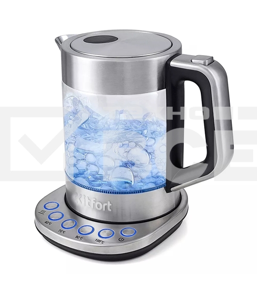 Чайник электрический Kitfort КТ-616 стекло