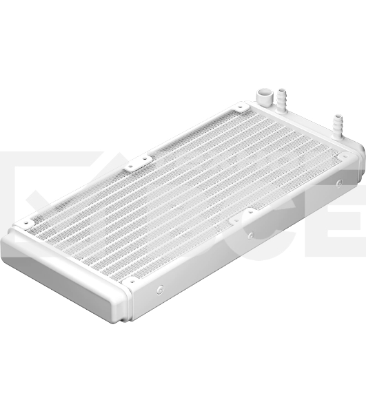 Система охлаждения PCCooler DA240 ARGB WH (270W, 240мм, белый, ARGB/ Fans: 2x120мм, 73.6CFM, -dBA, 1800RPM/ Pump height 55мм, -dBA, 3000RPM, Rad thickness 27мм/ S: 1851, 1700, 1200, 20XX, 115X, AM5, AM4)